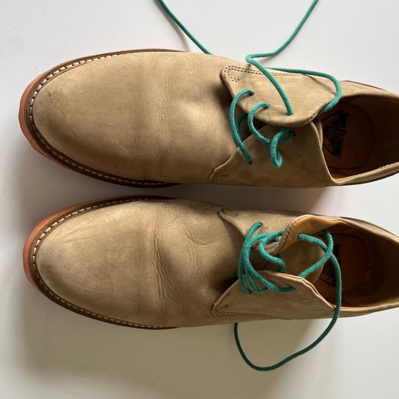 Fluevog Camel leather sporty oxfords size 9.5 USA Women - Picture 4 of 8